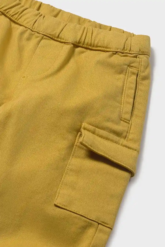 Хлопчик Дитячі штани Mayoral Joggery cargo 2506.3C.Baby.9BYA жовтий