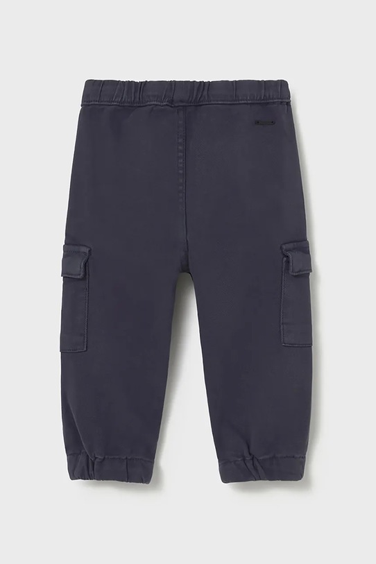 Mayoral spodnie dziecięce Joggery cargo 2506.3C.Baby.9BYA granatowy AW25