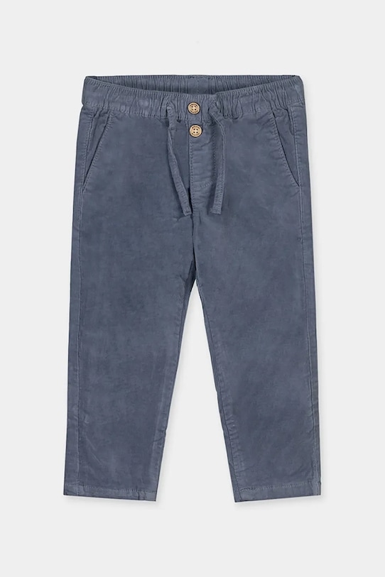 Дитячі вельветові штани Mayoral з еластаном темно-синій 2507.3C.Baby.9BYA
