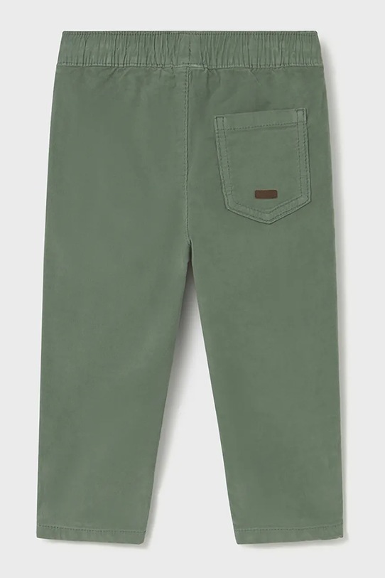 Băieți Mayoral pantaloni din catifea pentru copii 2507.3C.Baby.9BYA verde