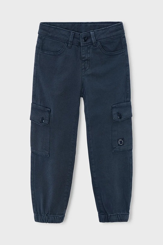 Mayoral spodnie dziecięce z elastanem granatowy 4557.5B.Mini.9BYA