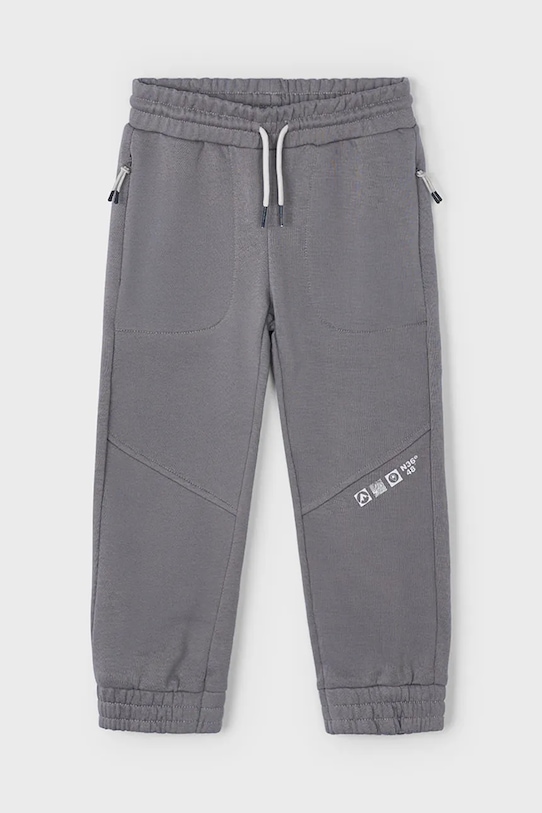 Mayoral pantaloni de trening pentru copii 4559.5B.Mini.9BYA gri AW25