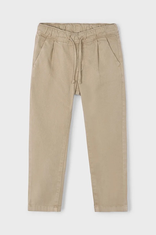 Mayoral spodnie dziecięce chinosy jogger 4561.5D.Mini.9BYA beżowy AW25