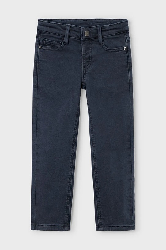 Mayoral spodnie dziecięce soft regular fit tkanina granatowy 4562.5D.Mini.9BYA
