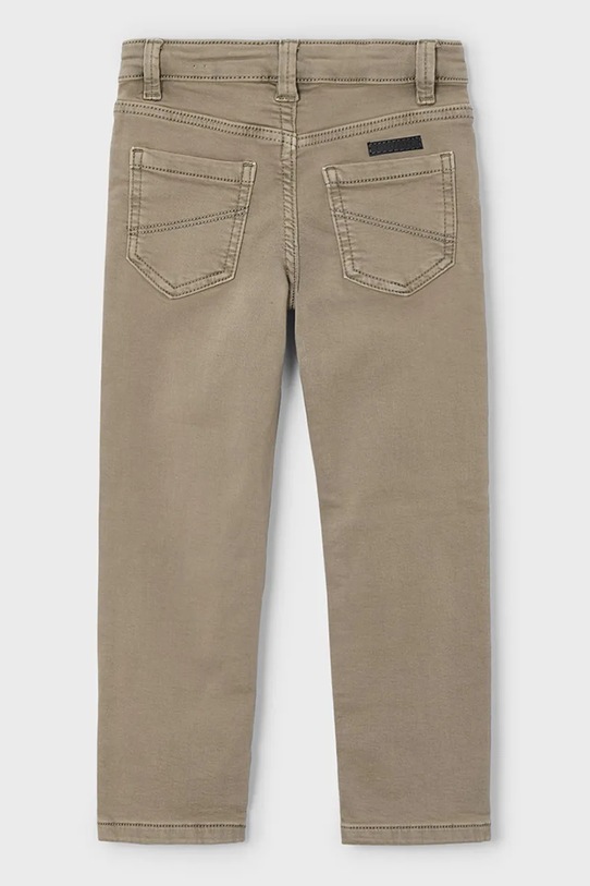 Mayoral spodnie dziecięce soft regular fit 4562.5D.Mini.9BYA zielony AW25