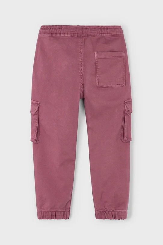 BIMBO Mayoral pantaloni per bambini cargo soft 4567.5F.Mini.9BYA granata