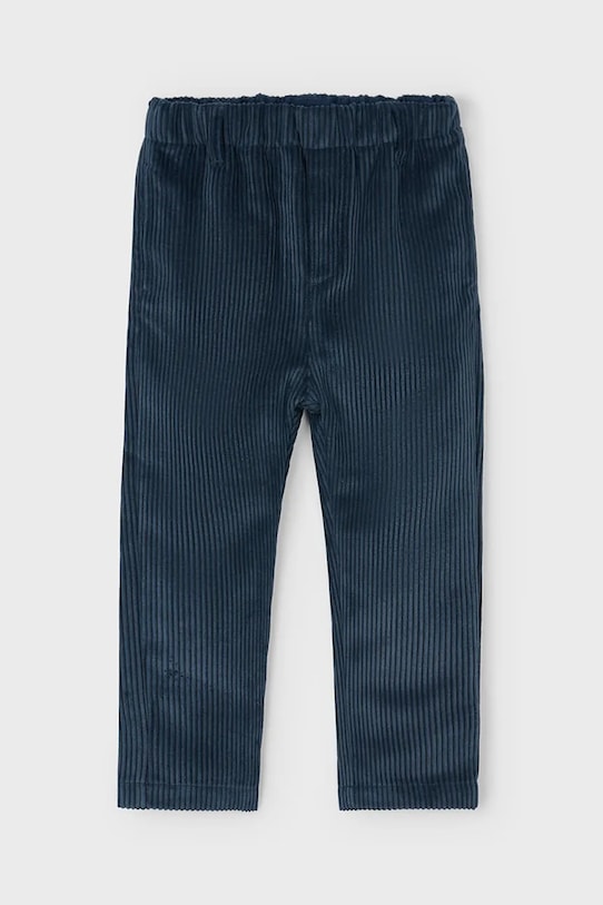 Mayoral pantaloni copii Joggery sztruks 4568.5G.Mini.9BYA bleumarin AW25