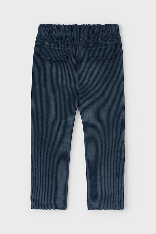 Băieți Mayoral pantaloni copii Joggery sztruks 4568.5G.Mini.9BYA bleumarin