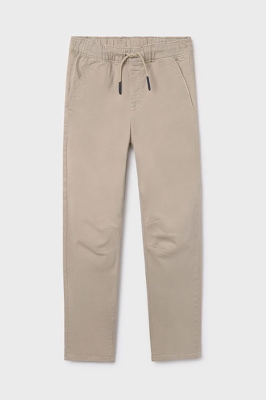 Παιδικό παντελόνι Mayoral soft jogger 7563.7B.Junior.9BYA μπεζ AW25