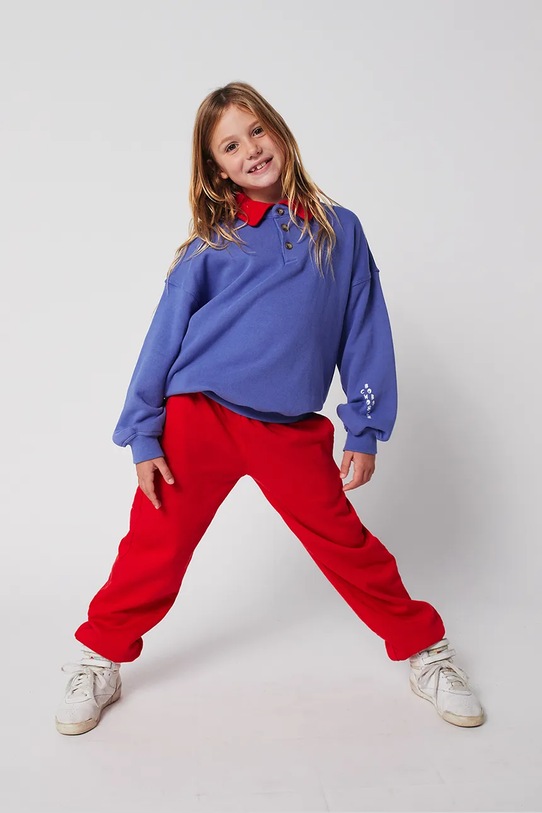 Bobo Choses spodnie dresowe bawełniane dziecięce Curve 225AC066