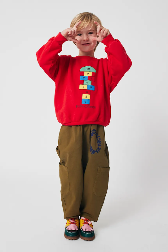 Bobo Choses gyerek nadrág Tic Tac Toe 225AC077