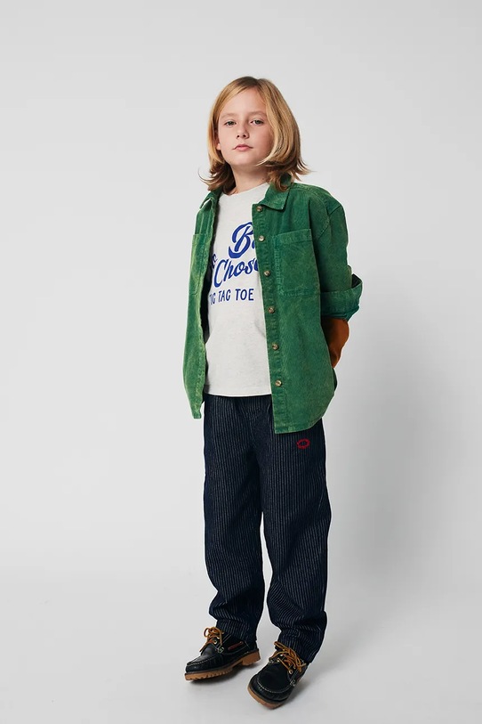 Bobo Choses spodnie bawełniane dziecięce Tic Tac Toe 225AC079