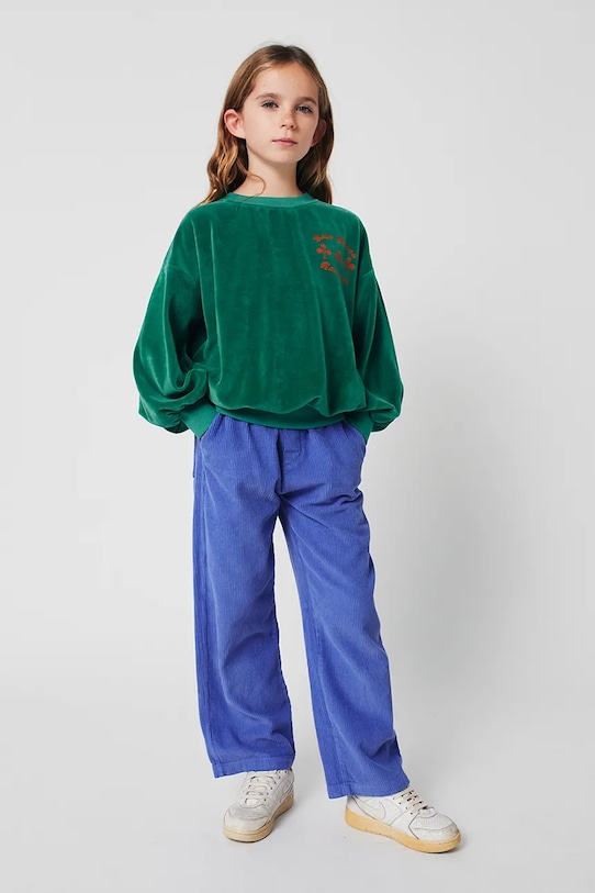 Детские хлопковые брюки Bobo Choses 225AC083