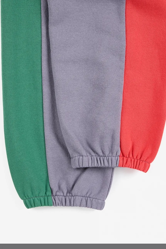 Detské bavlnené tepláky Bobo Choses sivá 225AC138