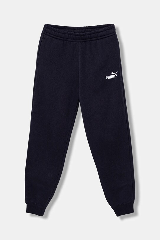 Puma spodnie dresowe dziecięce ESS No. 1 Logo Sweatpants FL B 684912 granatowy AW25
