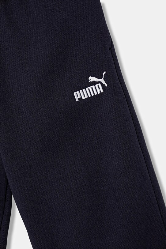 Puma spodnie dresowe dziecięce ESS No. 1 Logo Sweatpants FL B granatowy 684912