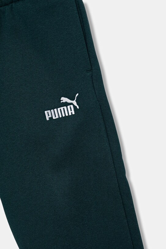 Chłopiec Puma spodnie dresowe dziecięce ESS No. 1 Logo Sweatpants FL B 684912 zielony