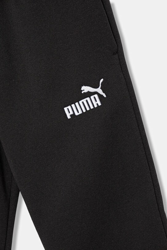 Puma spodnie dresowe dziecięce ESS No. 1 Logo Sweatpants FL PS czarny 684933