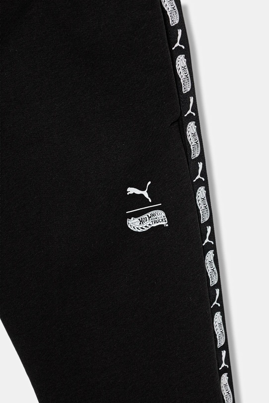 Chłopiec Puma spodnie dresowe dziecięce PUMA X HOT WHEELS Sweatpants TR 632397 czarny
