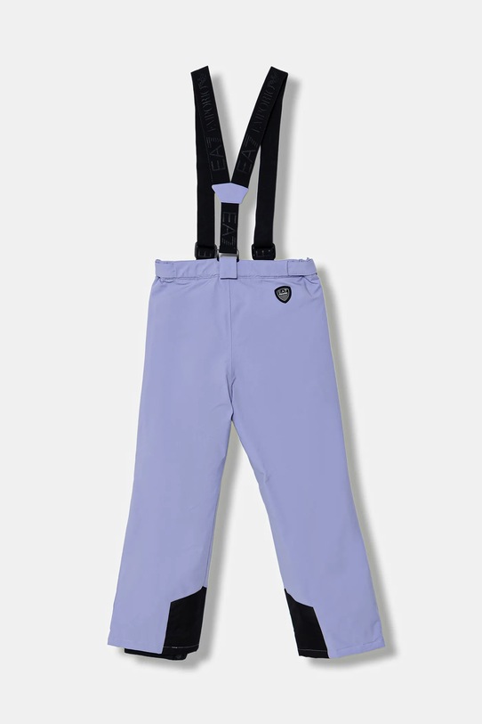 EA7 Emporio Armani spodnie narciarskie dziecięce 7B000115.AF14794 fioletowy AW25