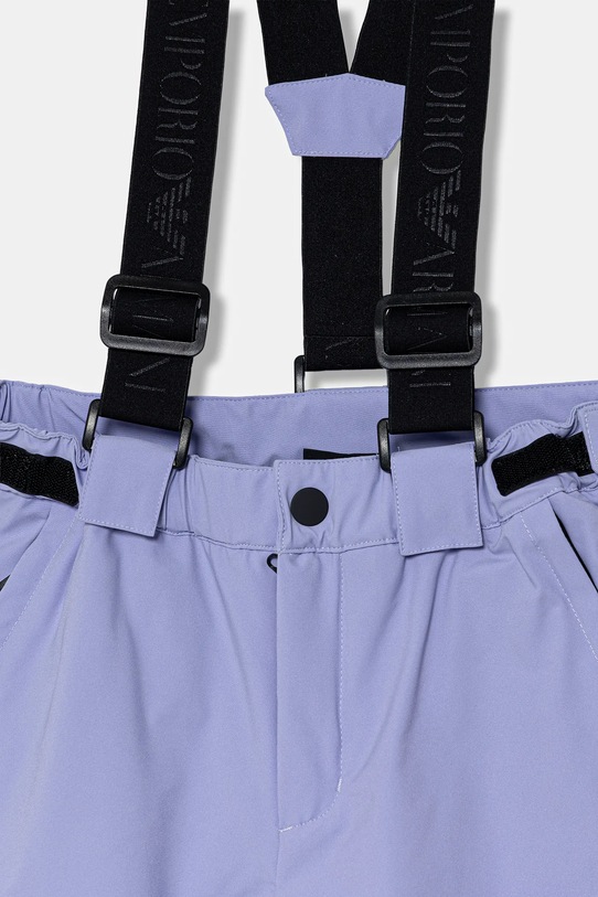 Chłopiec EA7 Emporio Armani spodnie narciarskie dziecięce 7B000115.AF14794 fioletowy