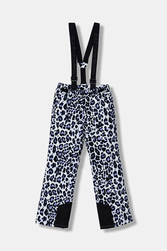 EA7 Emporio Armani spodnie narciarskie dziecięce tkanina fioletowy 7B000115.AF14794