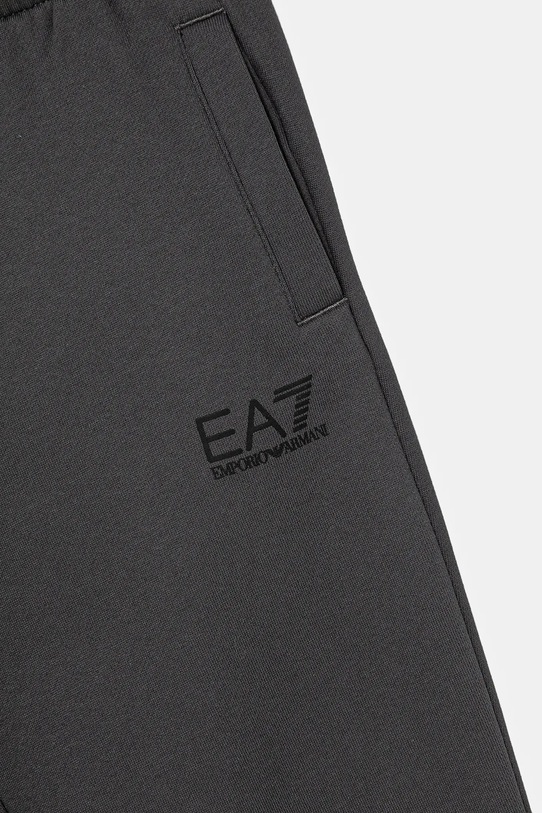 Băieți EA7 Emporio Armani pantaloni de trening pentru copii 7B000163.AF10368 gri