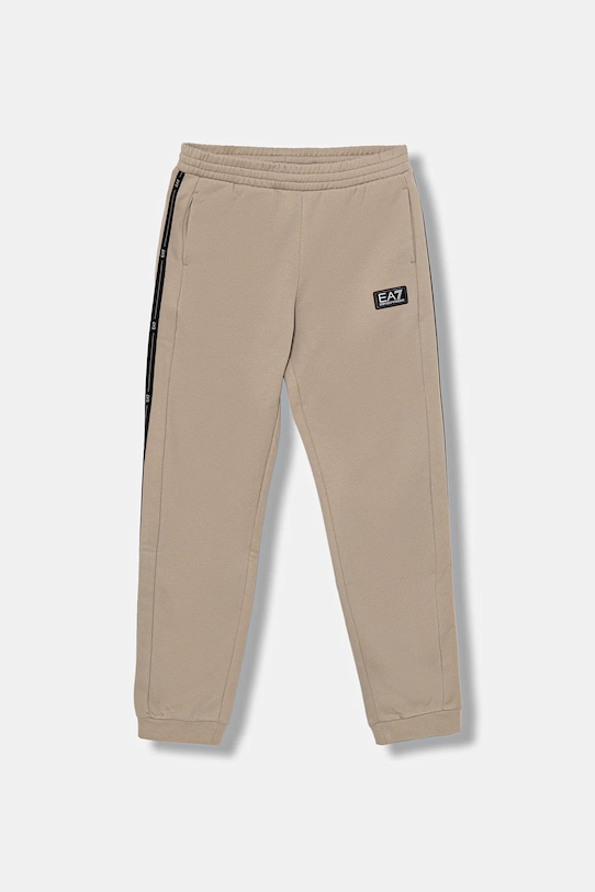 EA7 Emporio Armani pantaloni tuta bambino/a tessuto beige 7B000194.AF10368