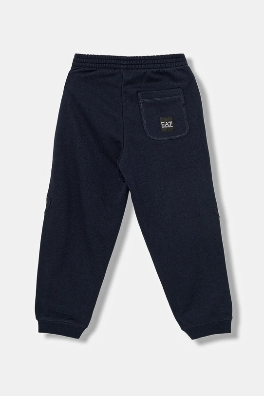 EA7 Emporio Armani pantaloni de trening pentru copii 7B000225.AF10368 bleumarin AW25