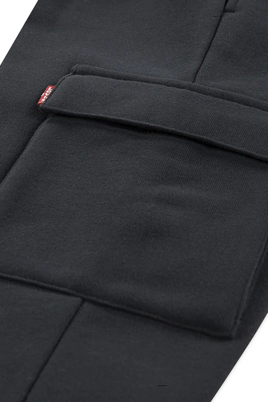Παιδικό φούτερ Levi's CARGO JOGGER μαύρο 9EN651