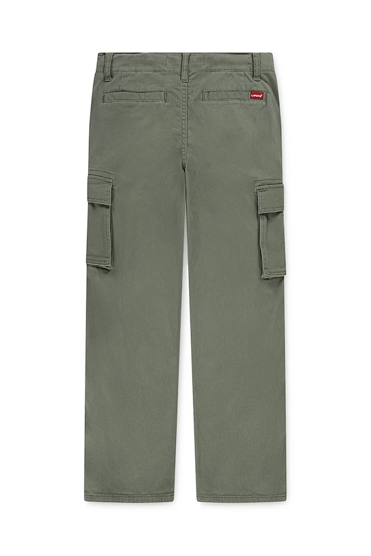 Levi's spodnie dziecięce 578 BAGGY FIT CARGO PANTS 9EN809 zielony AW25
