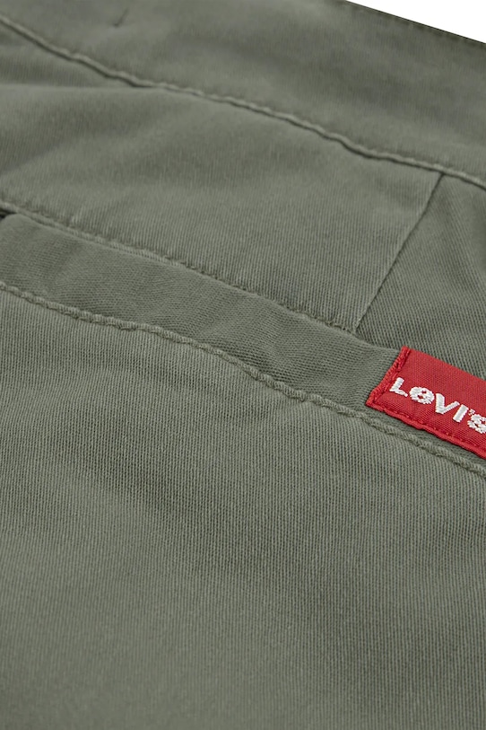 Levi's spodnie dziecięce 578 BAGGY FIT CARGO PANTS zielony 9EN809