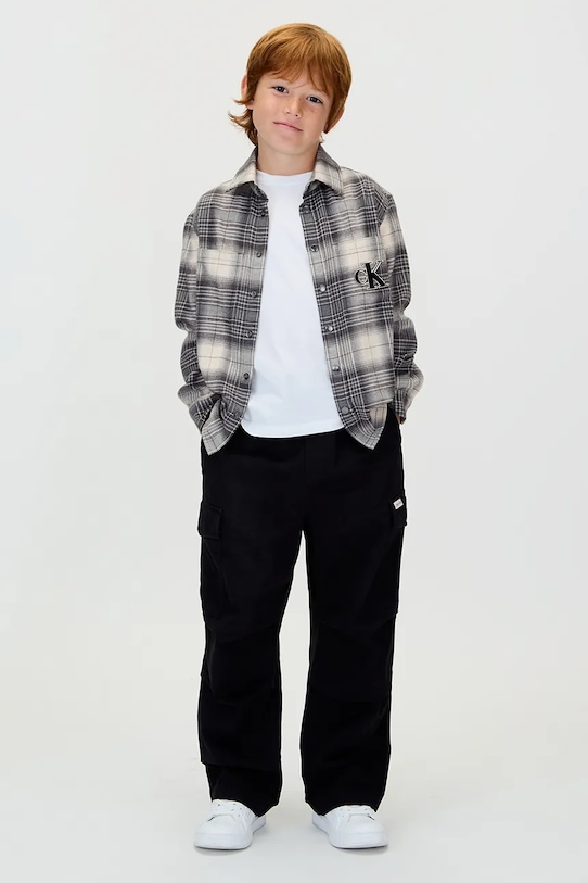 Calvin Klein Jeans pantaloni negru IB0IB02555.9BYA