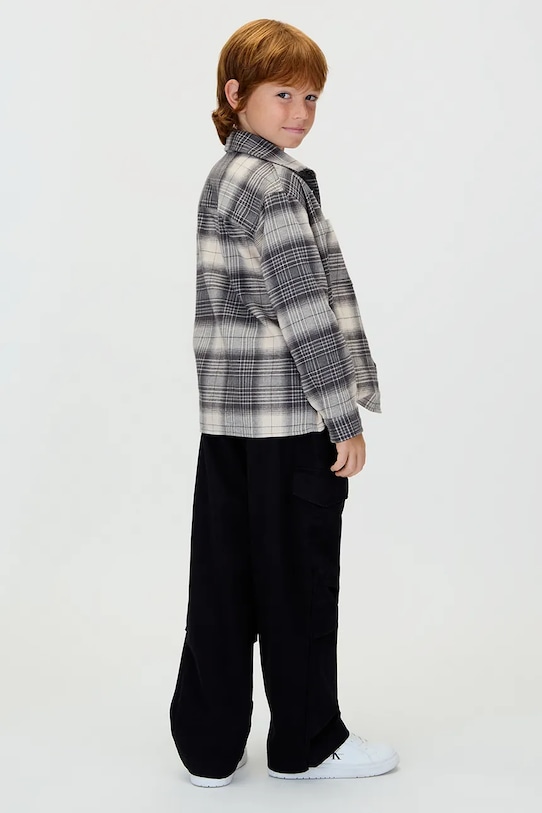 Calvin Klein Jeans pantaloni IB0IB02555.9BYA negru