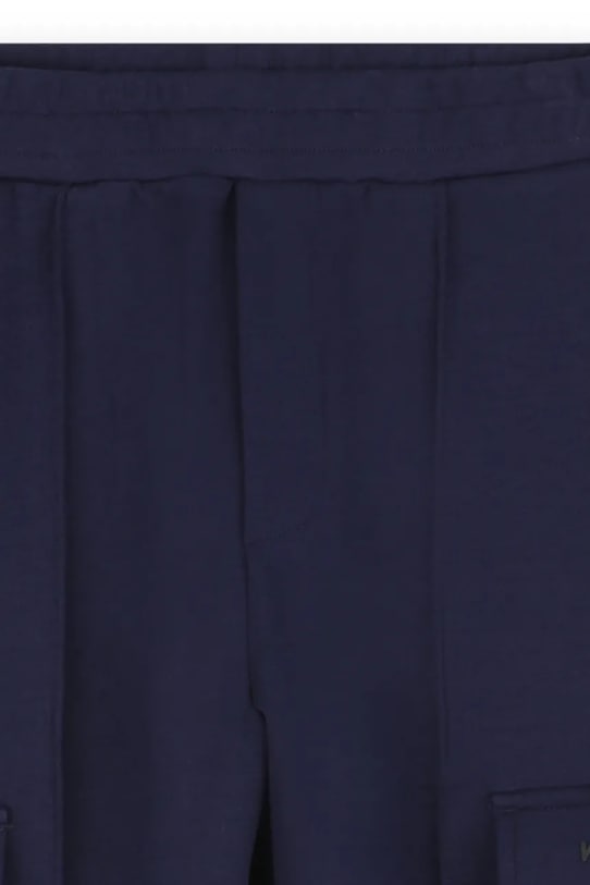 Karl Lagerfeld spodnie dresowe dziecięce granatowy Z30627.162.174