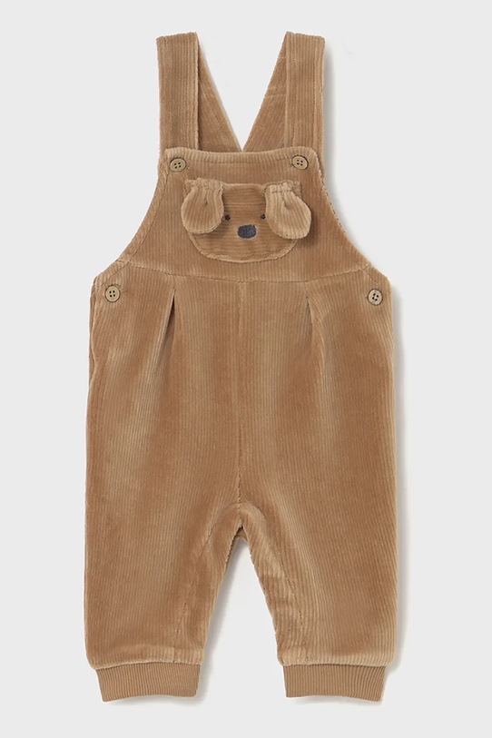 Mayoral Newborn komin z wełną dziecięcy tkanina brązowy 2635.1P.Newborn.9BYA