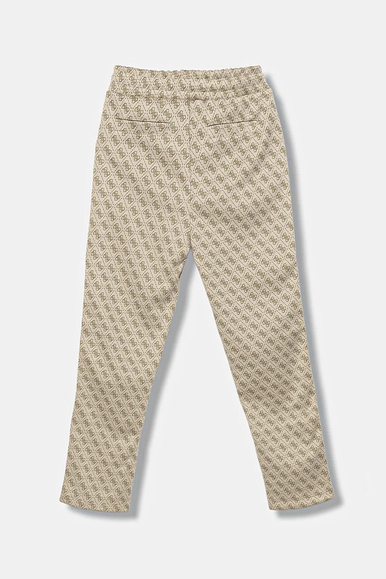 Guess spodnie dresowe dziecięce L5BQ15.K2042.9BYA beżowy AW25