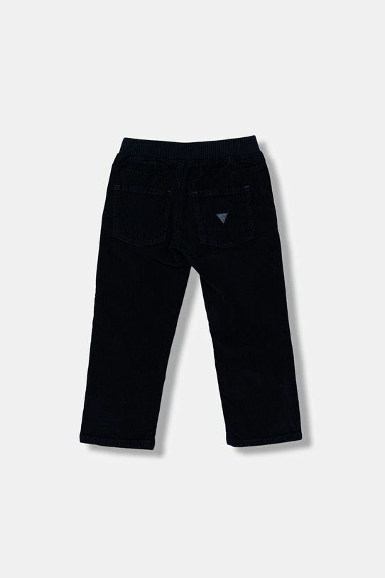 Guess spodnie sztruksowe dziecięce N5BB00.WI250.9BYA granatowy AW25