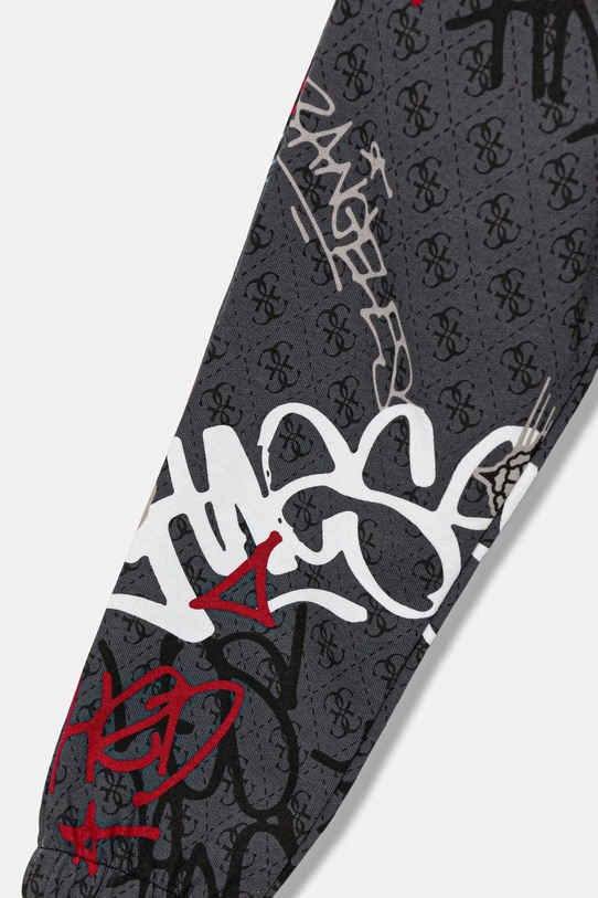 Chłopiec Guess spodnie dresowe bawełniane dziecięce N5BQ11.KAD74.9BYA szary