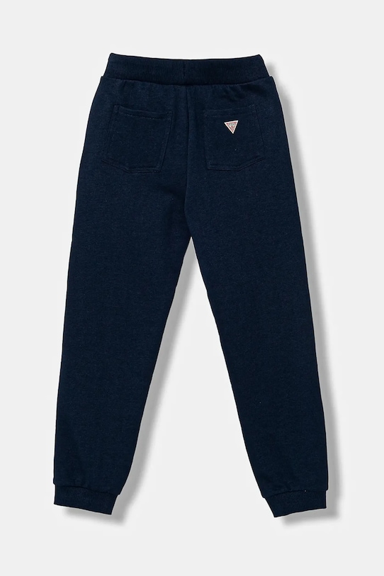 Дитячі бавовняні штани Guess N5BQ12.KAD74.9BYA темно-синій AW25