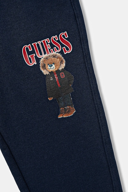 Хлопчик Дитячі бавовняні штани Guess N5BQ12.KAD74.9BYA темно-синій