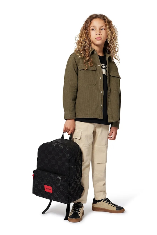 HUGO spodnie bawełniane dziecięce G00480.114.150 beżowy