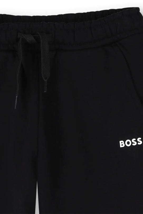 Chłopiec BOSS spodnie dresowe dziecięce J52290.114.150 czarny