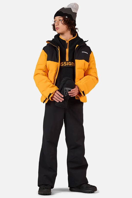 Chłopiec Rossignol spodnie narciarskie dziecięce INSULATED RLOYP02 czarny