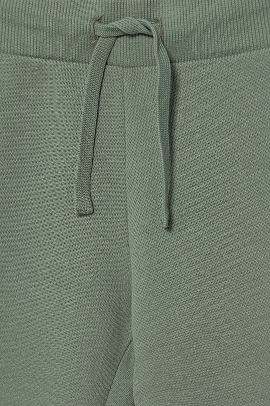 Băieți United Colors of Benetton pantaloni de trening din bumbac pentru copii 3J68CF01P.G.Reprop.9BYA verde
