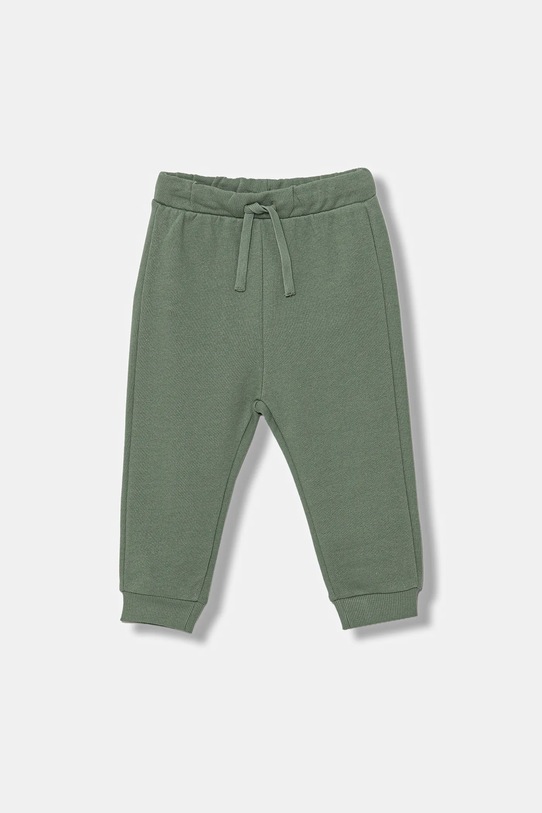United Colors of Benetton spodnie dresowe bawełniane dziecięce bawełna zielony 3J70GF010.P.Season.9BYA