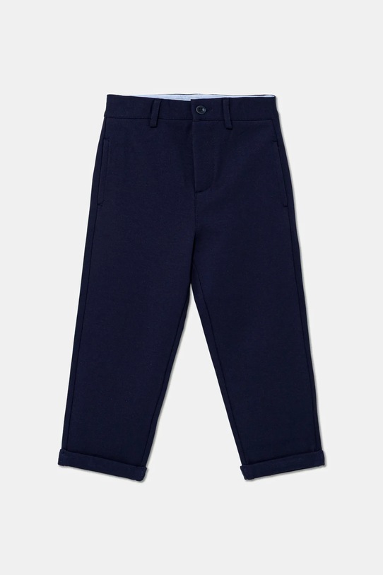 Dječje hlače United Colors of Benetton bez uzorka mornarsko plava 43ZGGF02J.P.seasonal