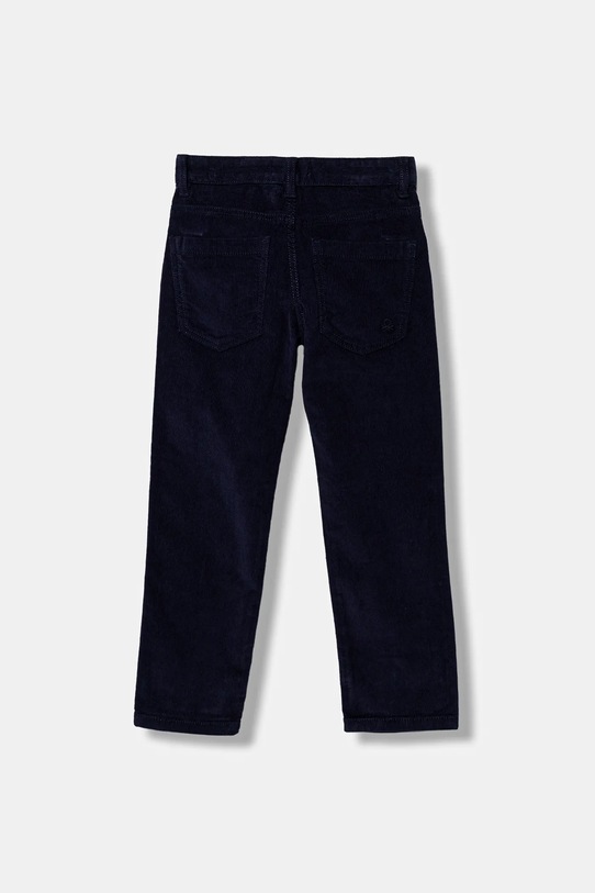 United Colors of Benetton spodnie sztruksowe dziecięce 4AD5CE04E.G.seasonal granatowy AW25