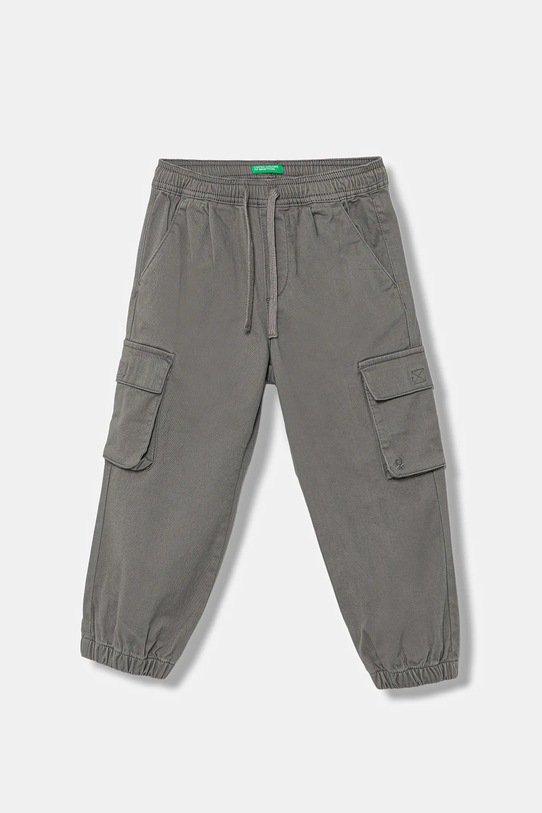 United Colors of Benetton spodnie dziecięce tkanina szary 4HM6GF01Z.P.reproposed