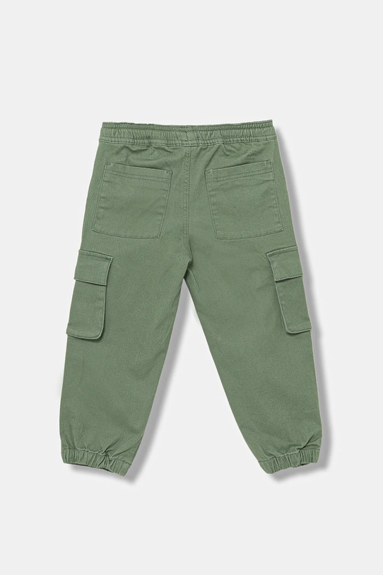 Detské nohavice United Colors of Benetton 4HM6GF01Z.P.reproposed zelená AW25